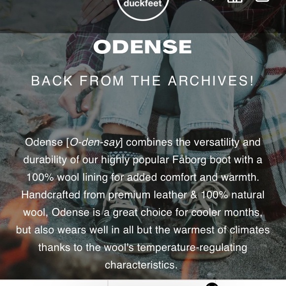 Duckfeet Odense in Granate - Picture 9 of 9